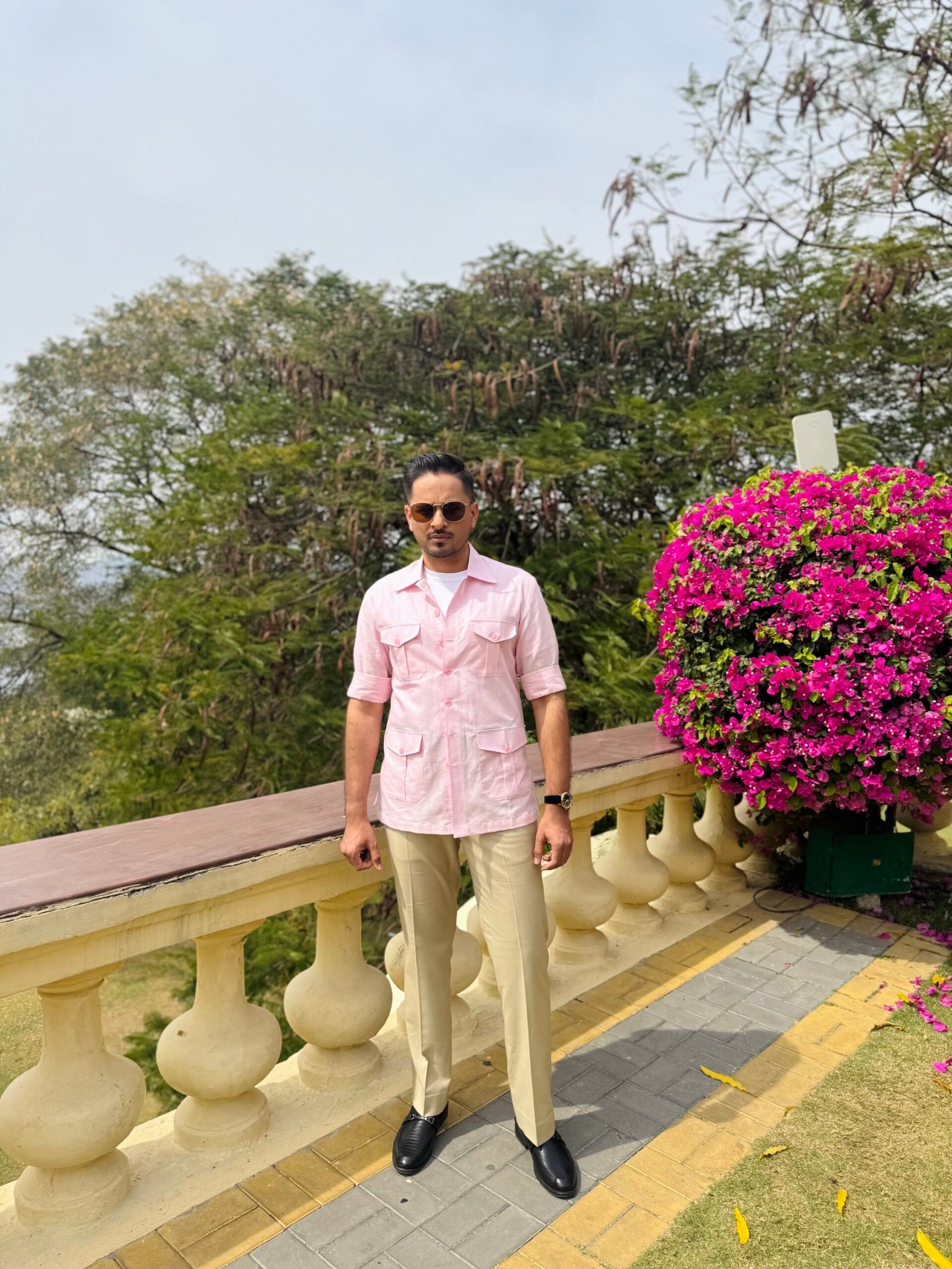 Classic Linen Hunting Shirt