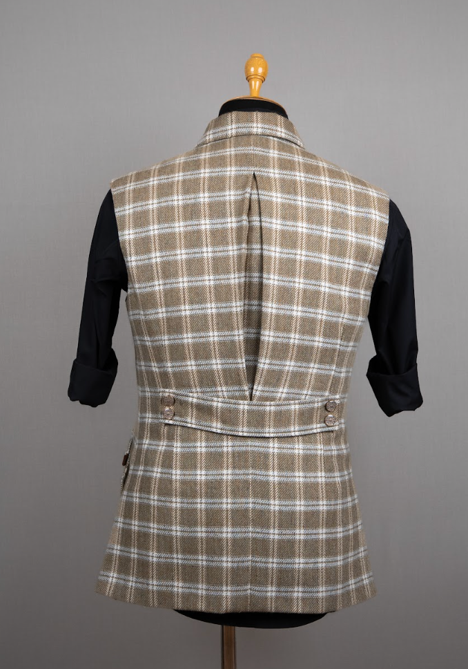 Double-Breasted Inspired Half Jacket with Thela Pockets - Image 2